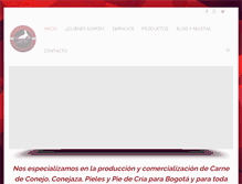 Tablet Screenshot of lacasadelconejo.com